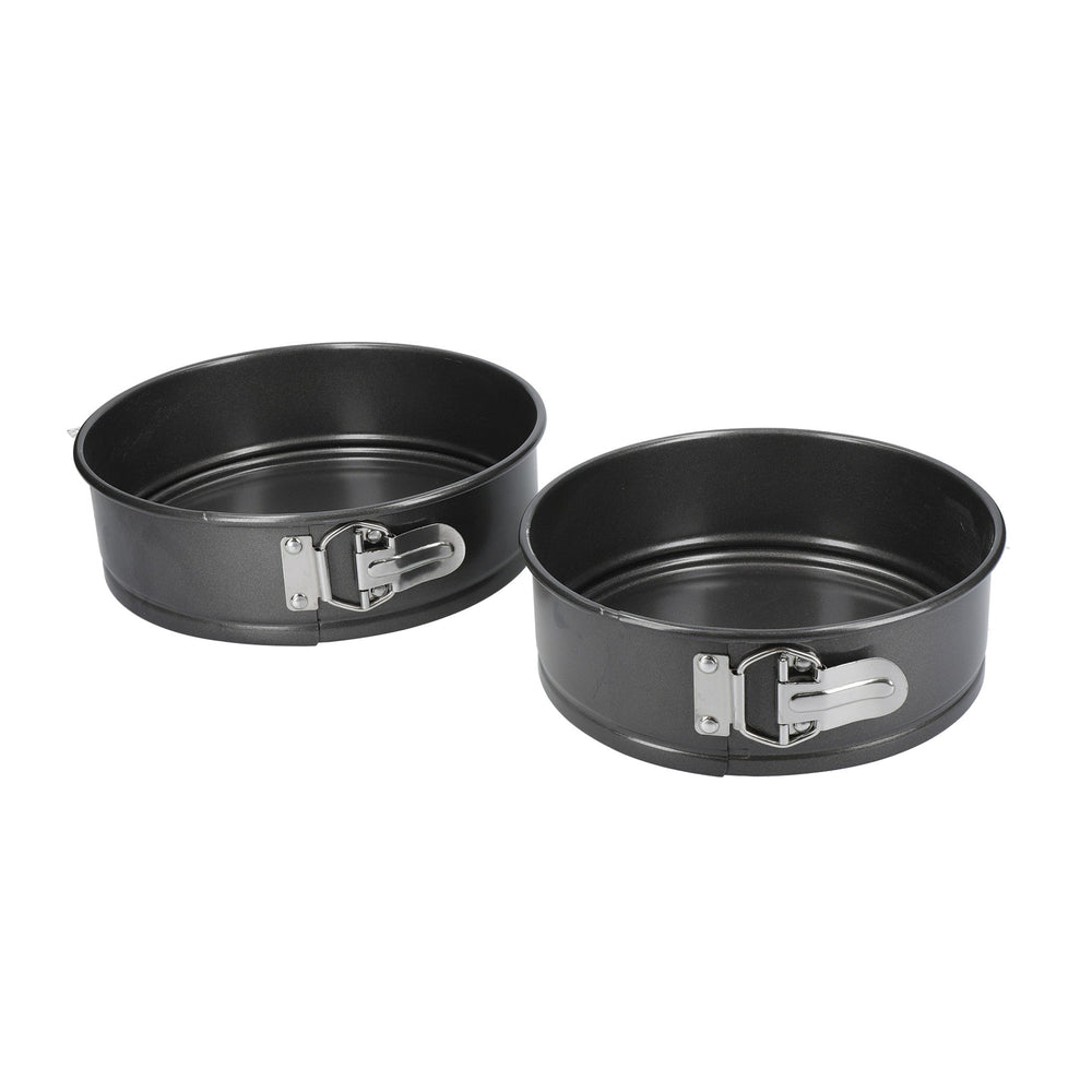MasterClass Twin Pack - Non-Stick 20cm and 23cm Spring Form Pans image 1