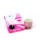 2pc Galah Kitchen Set with 375ml Ceramic Mug and Cotton Tea Towel - Pete Cromer