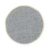 Creative Tops Round Jute Placemats, Set of 4, Grey, 34 cm image 1