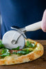 KitchenAid Stainless Steel Pizza Cutter - Almond Cream