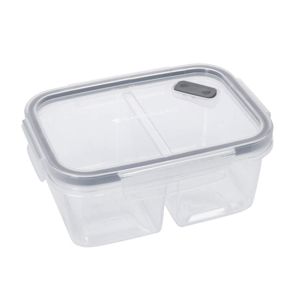 MasterClass Eco Snap Divided Lunch Box - 800 ml image 1
