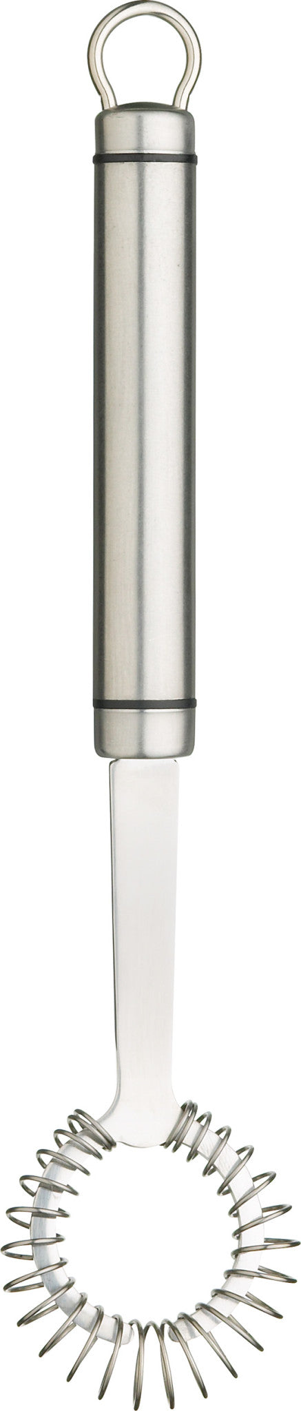 KitchenCraft Oval Handled Professional Stainless Steel Mini Whisk image 1