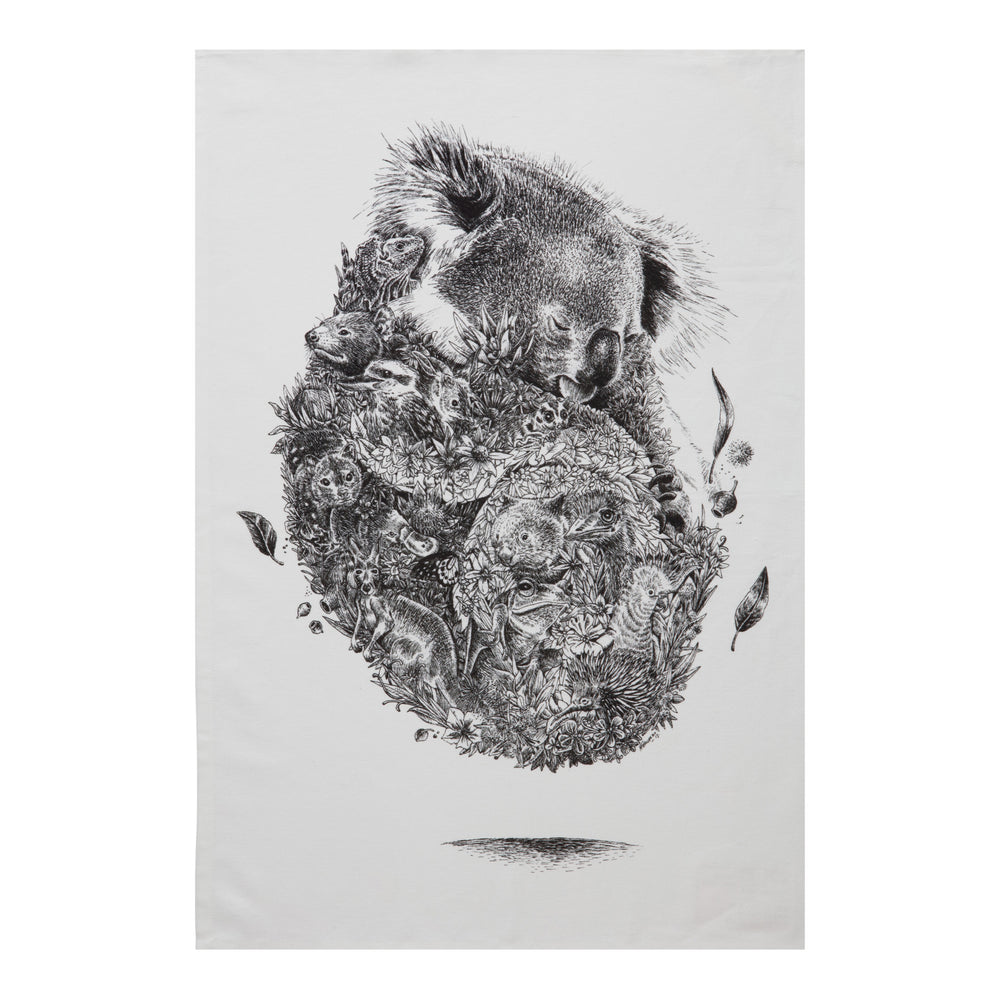 Maxwell & Williams Marini Ferlazzo Koala Tea Towel image 1