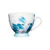KitchenCraft China Painted Floral Footed Mug