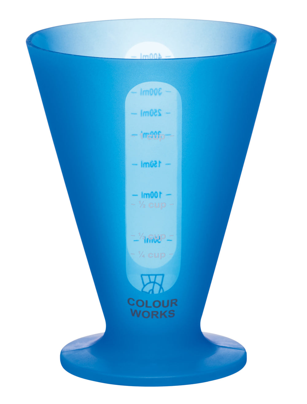 Colourworks Brights Blue Conical Measure image 1
