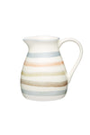 Classic Collection Striped Ceramic Milk Jug image 1