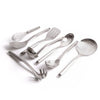 8pc Stainless Steel Utensil Set with Slotted Spoon, Turner, Cooking Spoon, Ladle, Pasta Server, Strainer, Whisk & Fish Slice