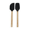 KitchenAid  2-Pack Mini Bamboo Spatulas with Heat Resistant and Flexible Silicone Heads image 1