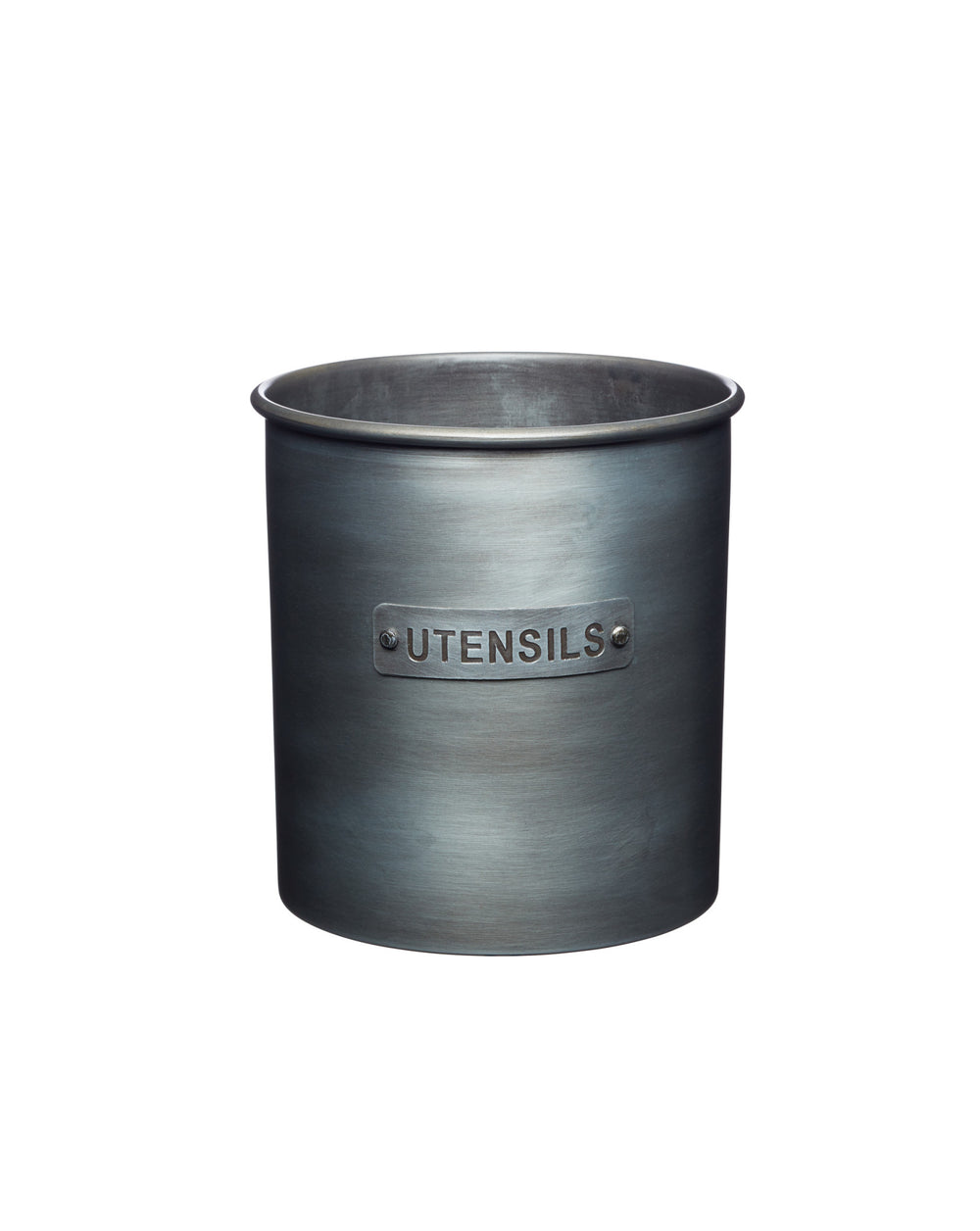 Industrial Kitchen Vintage-Style Metal Utensil Holder image 1