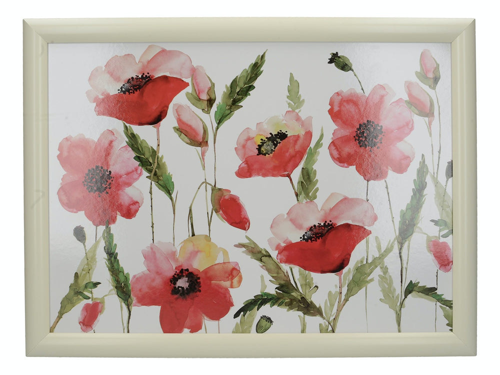 Creative Tops Watercolour Poppy Laptray image 1