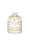 Classic Collection Vintage-Style Ceramic Garlic Keeper Storage Pot image 1