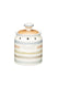 Classic Collection Vintage-Style Ceramic Garlic Keeper Storage Pot
