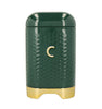 KitchenCraft Lovello Textured Hunter Green Coffee Canister