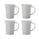 Set of 4 Maxwell & Williams Cashmere 380ml Flared Mugs