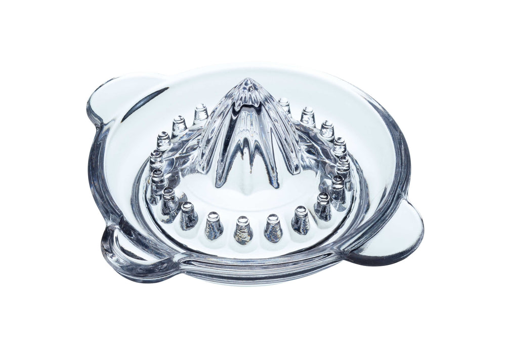 KitchenCraft Round Glass Lemon / Citrus Fruit Squeezer image 1