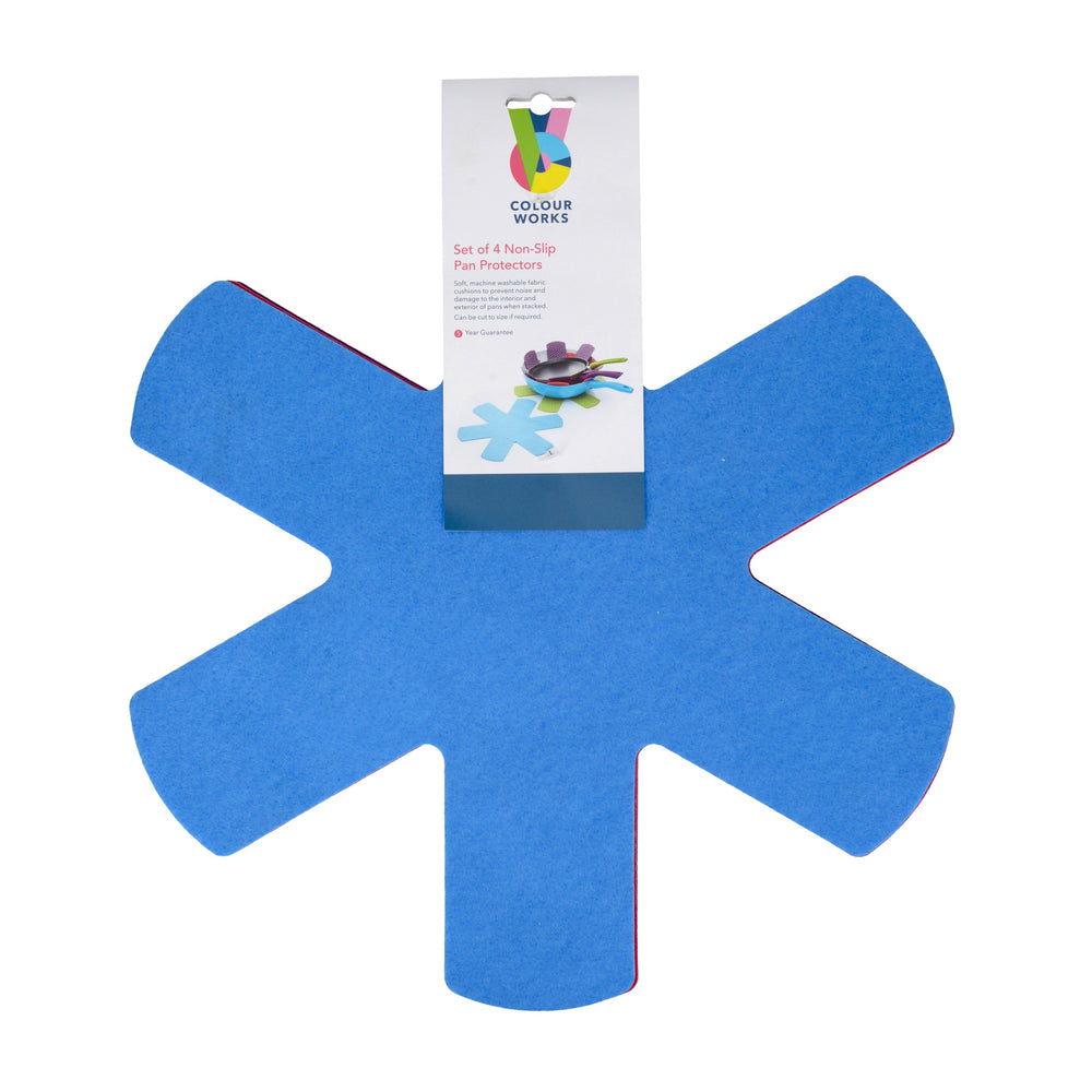 Colourworks Set of Four Non-Slip Pan Protectors image 1