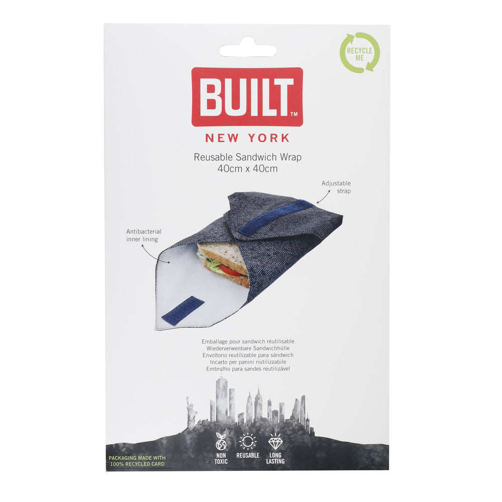 BUILT Antimicrobial Sandwich Wrap - Professional image 1