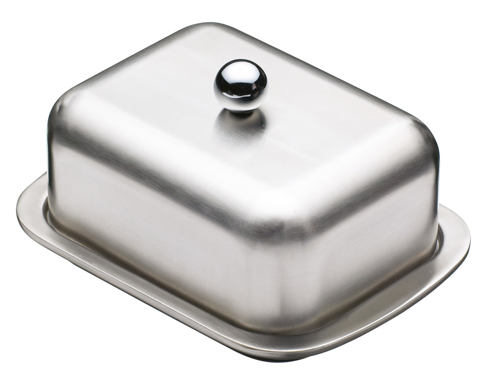 MasterClass Deep Double Walled Insulated Covered Butter Dish image 1
