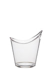 BarCraft Clear Acrylic Drinks Pail / Wine Cooler image 1
