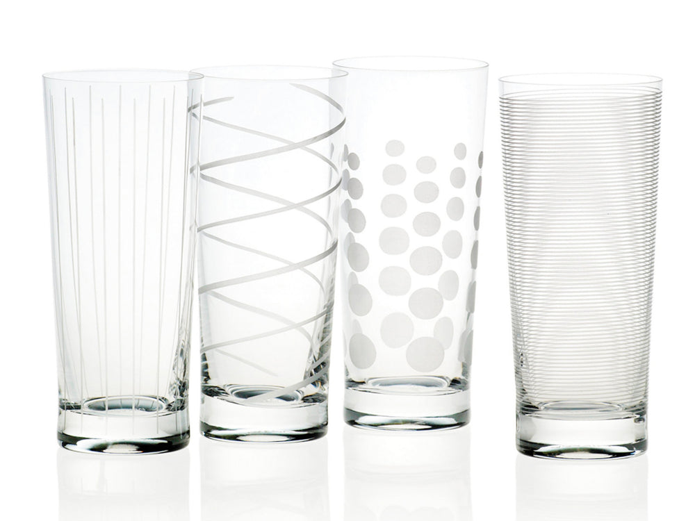 Mikasa Cheers Set Of 4 High Ball Glasses image 1