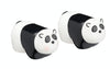 KitchenCraft Ceramic Panda-Shaped Novelty Salt and Pepper Shakers image 1