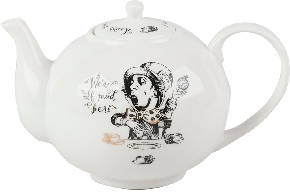 Victoria And Albert Alice In Wonderland Large Teapot image 1