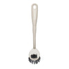 Natural Elements Eco-Friendly Double-Sided Dish Brush, Recycled Plastic with Straw Bristles - Grey image 1