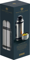 MasterClass Stainless Steel 750ml Vacuum Flask image 1