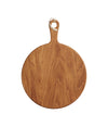 MasterClass Gourmet Prep & Serve Round Oak Paddle Board image 1