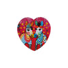 Maxwell & Williams Love Hearts Ceramic 10cm Zig Zag Zeb Square Coaster image 1