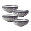 Set of 4 Maxwell & Williams Caviar Granite 15.5cm Coupe Bowls image 1