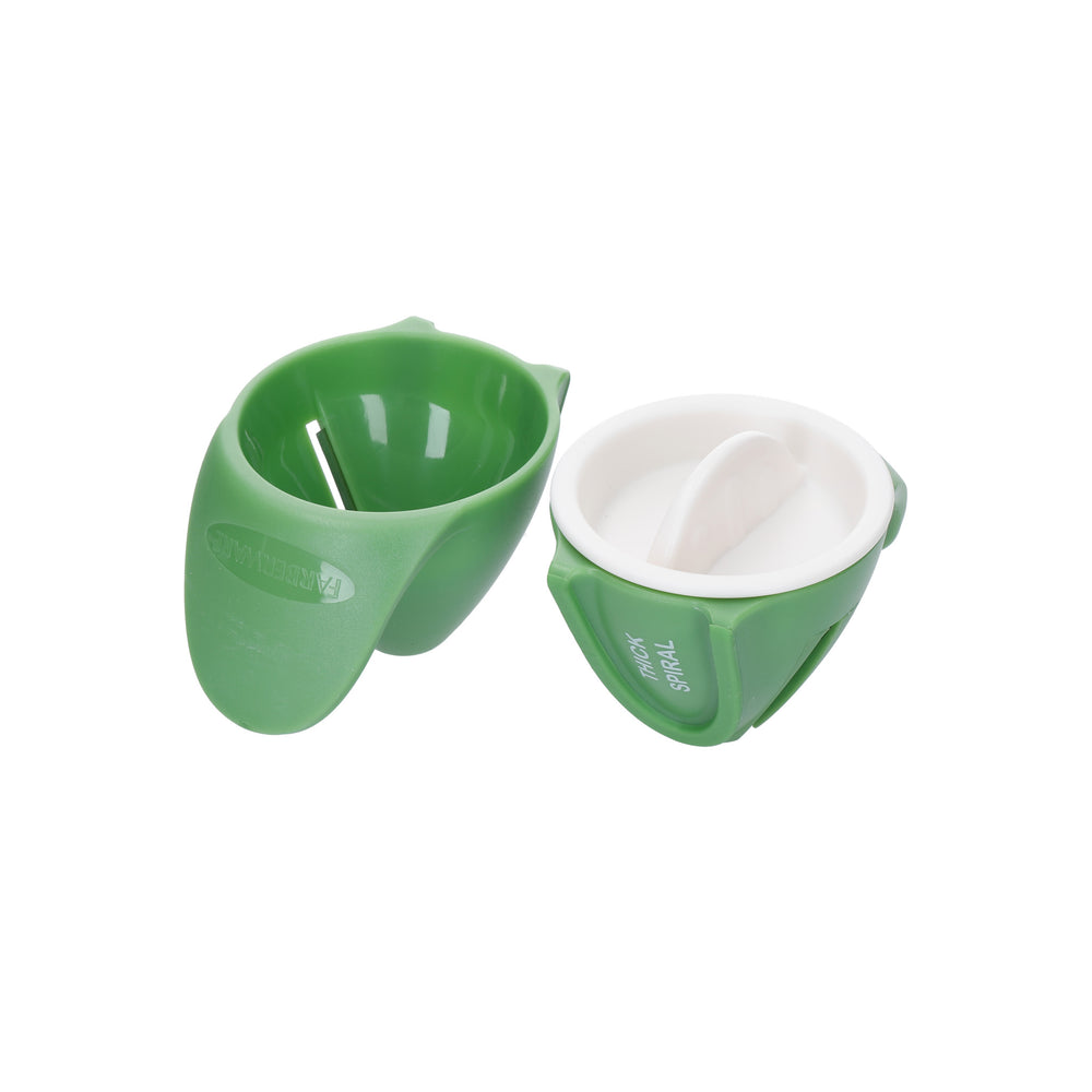 Farberware Fresh Hand-Held Spiralizers for Easy Low-Carb Diet Food, Plastic (Set of 2) image 1