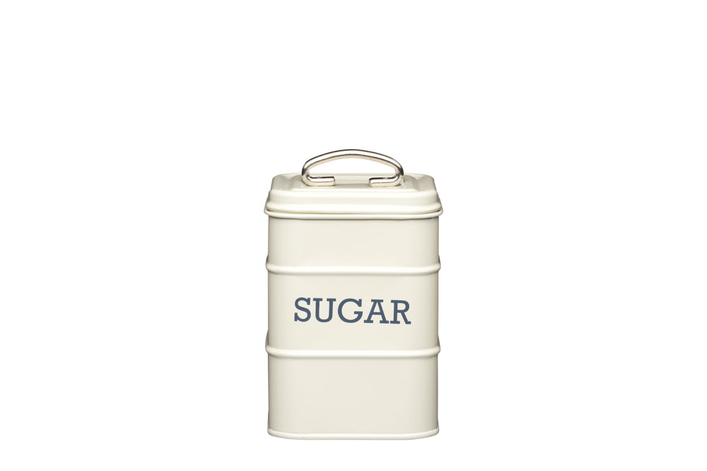 Living Nostalgia Antique Cream Sugar Tin image 1