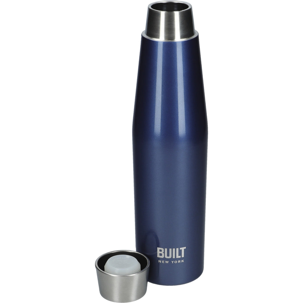 Built Perfect Seal 540ml Midnight Blue Hydration Bottle