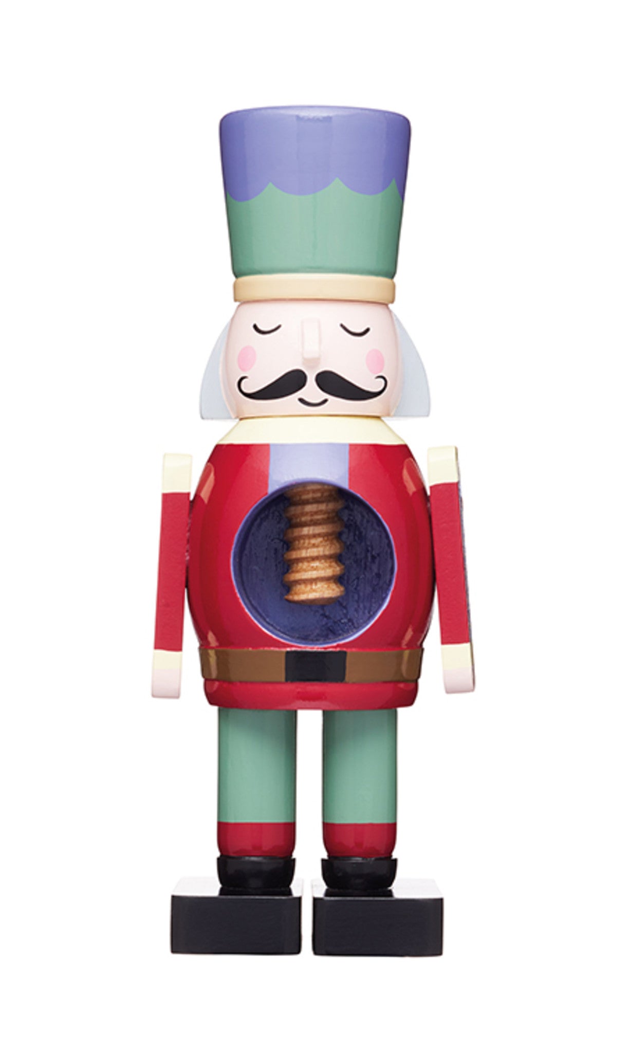 KitchenCraft The Nutcracker Collection Wooden Male Nutcracker