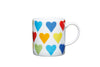 KitchenCraft 80ml Porcelain Hearts Espresso Cup image 1