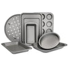KitchenCraft Carbon Steel Non-Stick 8-Piece Bakeware Set image 1