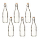 Set of 6 Home Made 500ml Cordial Bottles