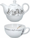 Victoria And Albert Alice In Wonderland Tea for One Teapot image 1
