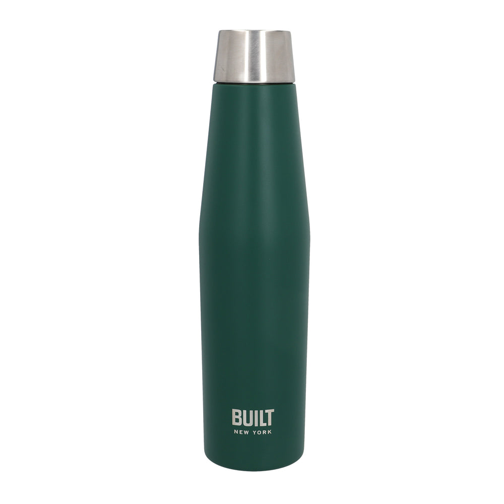 BUILT Apex 540ml Insulated Water Bottle, BPA-Free 18/8 Stainless Steel - Forest Green image 1