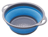 Colourworks Blue Collapsible Colander with Handles image 1