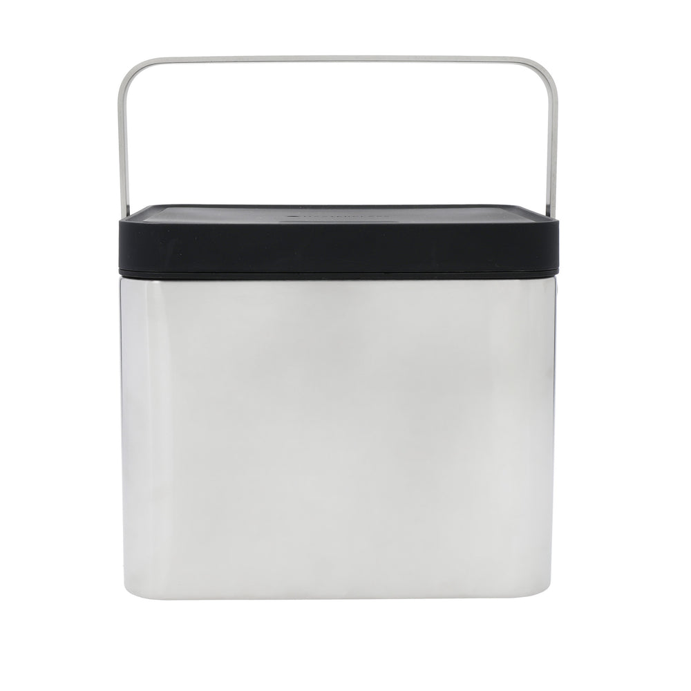 MasterClass Stainless Steel Compost Bin with Antimicrobial Lid image 1