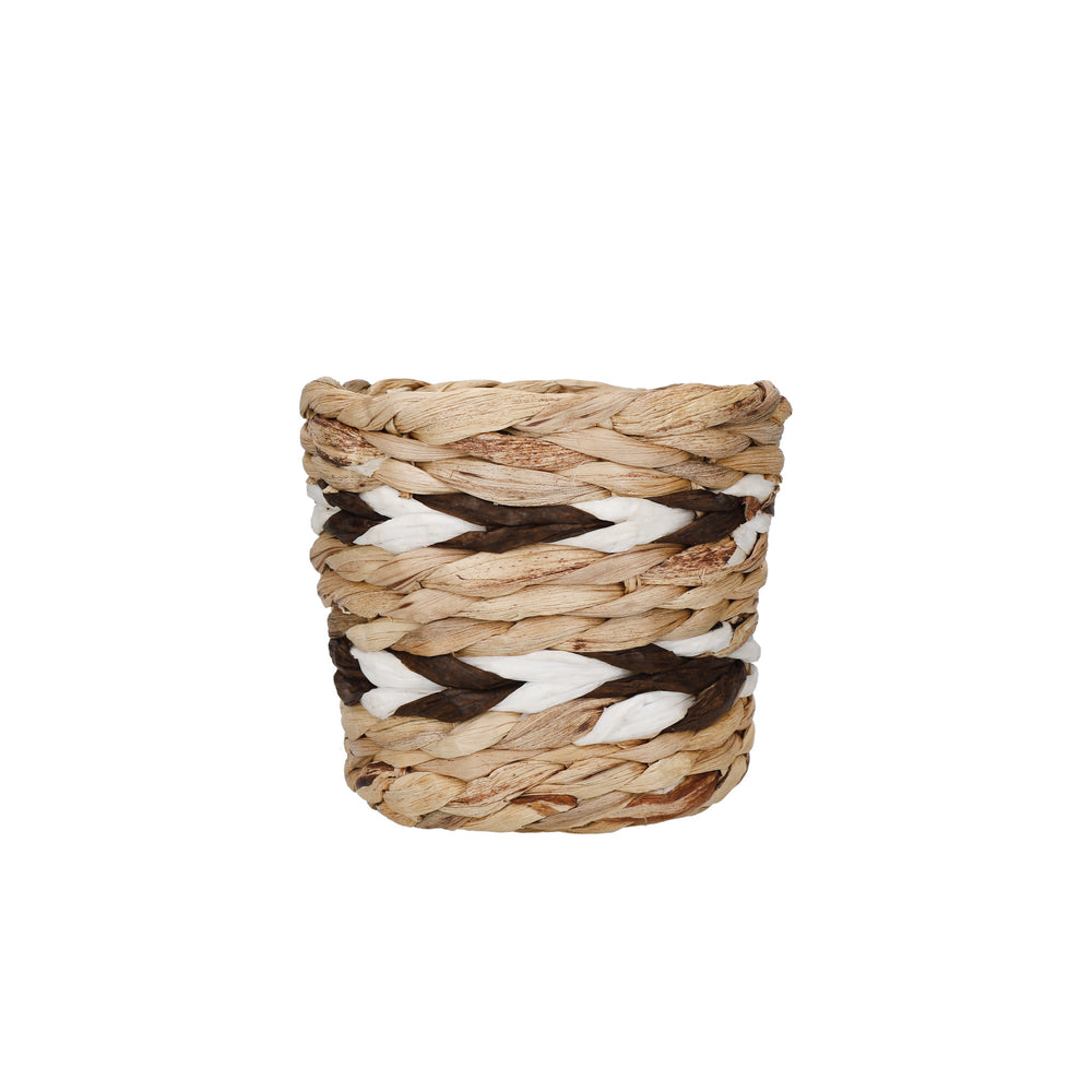 KitchenCraft Water Hyacinth Planter, Striped Design image 1
